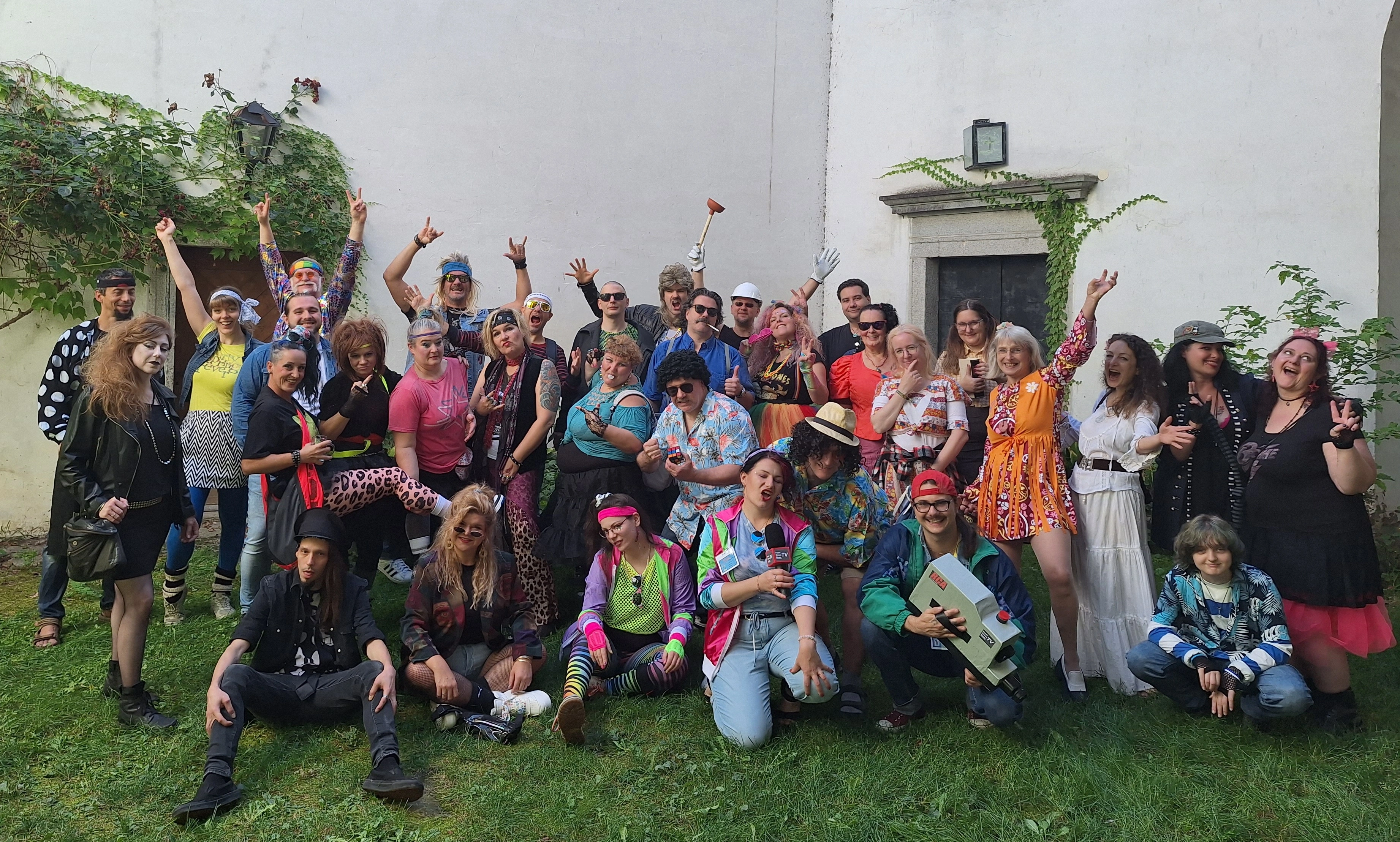 Halle der Helden Liverollenspiel Gruppenbild