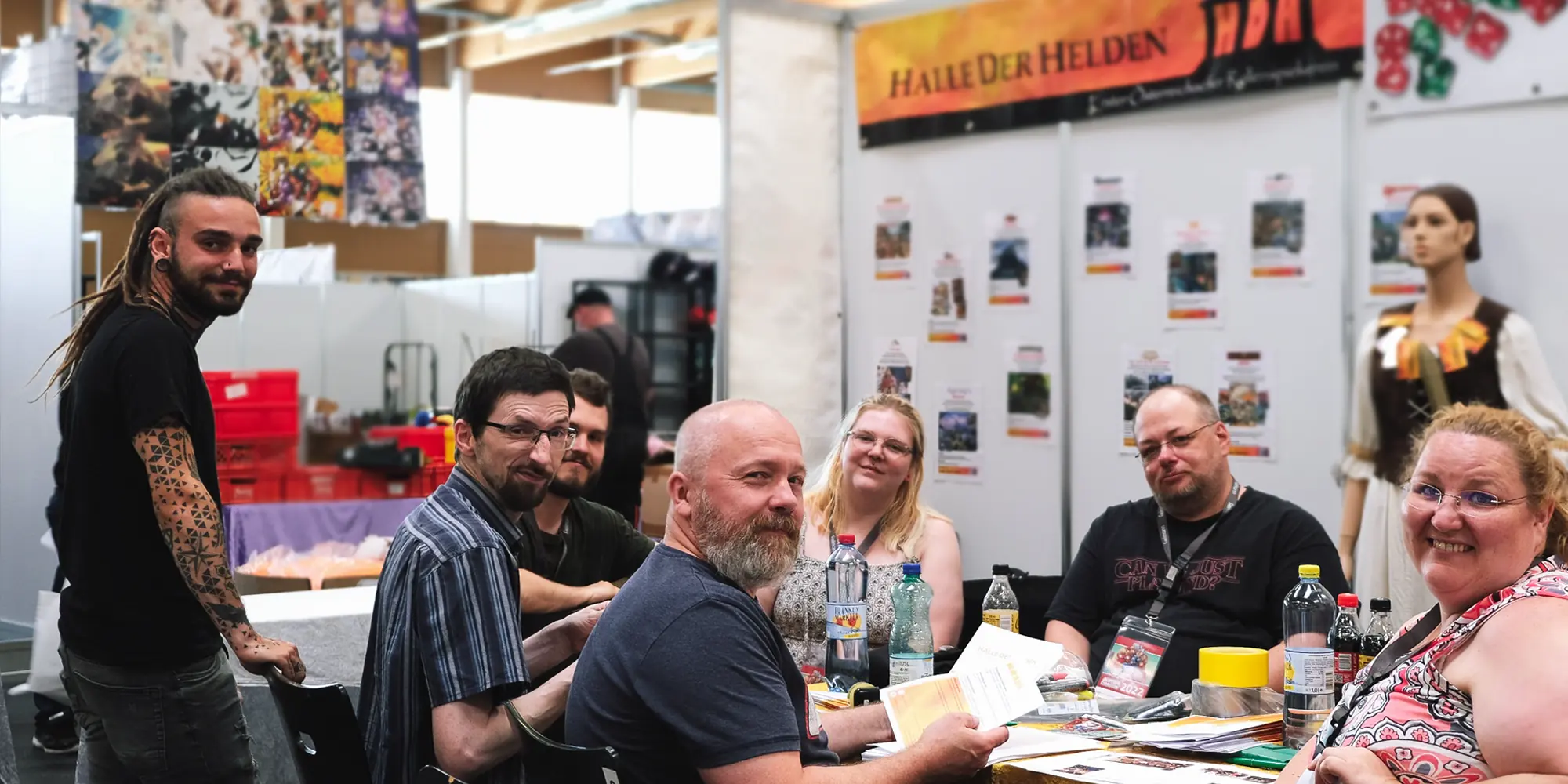 Die Halle der Helden auf der ComicCon 2021